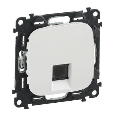 Розетка информационная RJ45 Кат. 5e Legrand Valena Allure перламутр