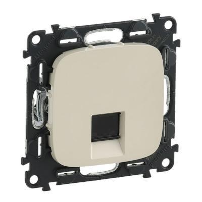 Розетка информационная RJ45 Кат. 5e Legrand Valena Allure слоновая кость