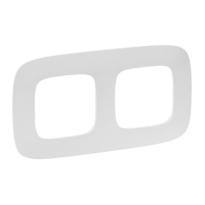 Рамка 2 поста Legrand Valena Allure белый