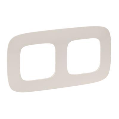 Рамка 2 поста Legrand Valena Allure слоновая кость