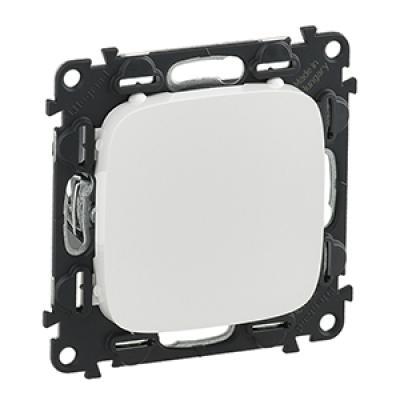 Заглушка с суппортом Legrand Valena Allure белый