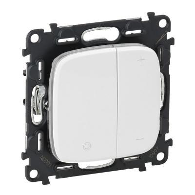 Светорегулятор кнопочный без нейтрали Legrand Valena Allure белый