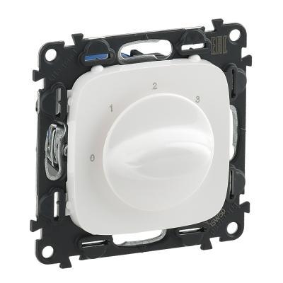 Выключатель вентилятора (0. 1. 2. 3) Legrand Valena Allure белый