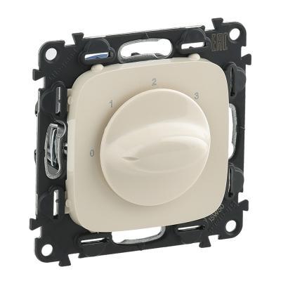 Выключатель вентилятора (0. 1. 2. 3) Legrand Valena Allure слоновая кость