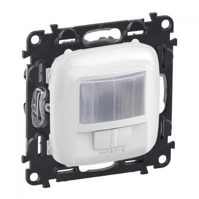Датчик движения без нейтрали с принудительным вкл/откл Legrand Valena Allure белый