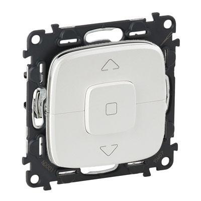 Выключатель управления жалюзи и рольставней Legrand Valena Allure перламутр