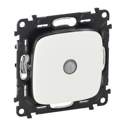 Переключатель со встроенным датчиком движения Legrand Valena Allure белый