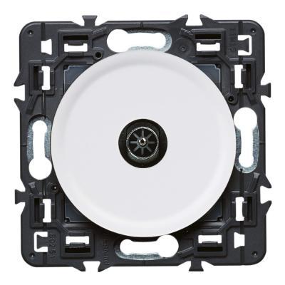 Розетка телевизионная «звезда»  Legrand Celiane белый