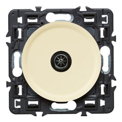 Розетка телевизионная «звезда»  Legrand Celiane слоновая кость