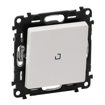 Выключатель одноклавишный с подсветкой Legrand Valena Life белый