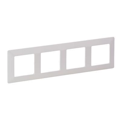 Рамка 4 поста Legrand Valena Life белый