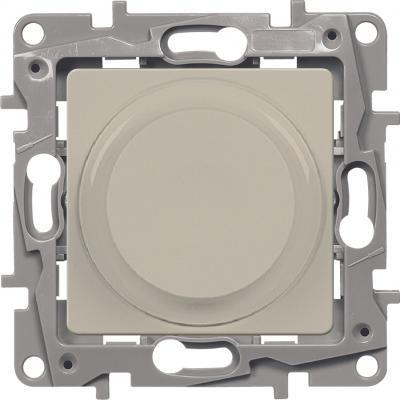 Светорегулятор с поворотной ручкой без нейтрали Legrand Etika слоновая кость