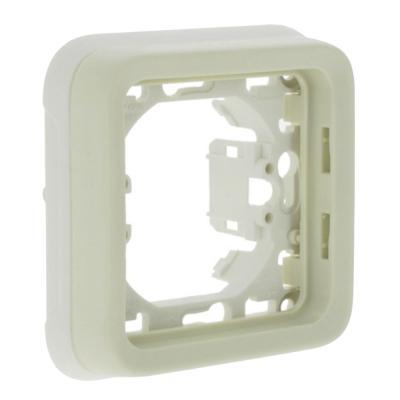 Рамка с суппортом 1 пост Legrand Plexo IP55 белый