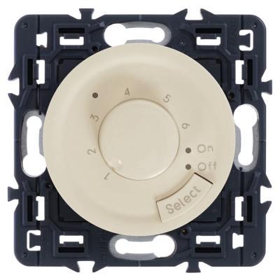 Термостат с датчиком для теплого пола Legrand Celiane слоновая кость