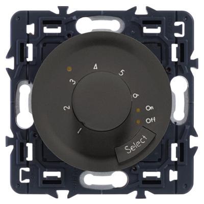 Термостат с датчиком для теплого пола Legrand Celiane графит