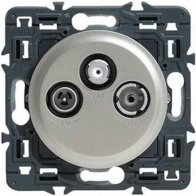 Розетка телевизионная TV-R-SAT  Legrand Celiane титан