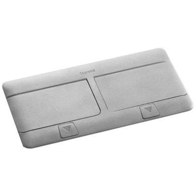 Выдвижной розеточный блок на 8 модулей Legrand DLP IP40 алюминий