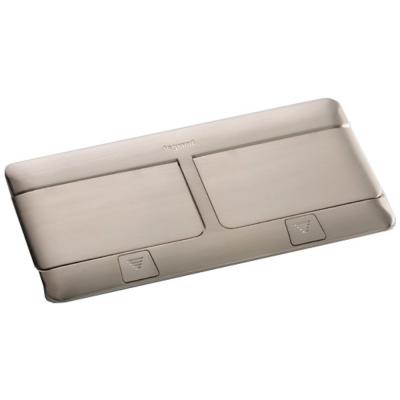 Выдвижной розеточный блок на 8 модулей Legrand DLP IP40 нержавеющая сталь