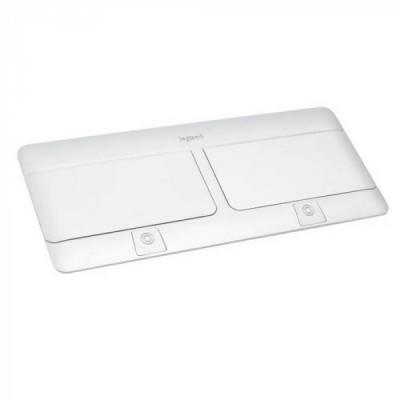 Выдвижной розеточный блок на 8 модулей с монтажным комплектом Legrand DLP IP40 алюминий