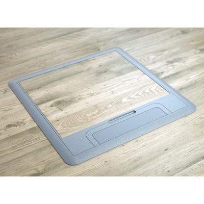 Напольная коробка для бетонных полов на 16 (2 х 8) модулей с вертикальным  положением механизмов  Legrand пластик