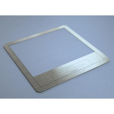 Напольная коробка для бетонных полов на 12 (3 х 4) модулей с горизонтальным положением механизмов  Legrand нержавеющая сталь