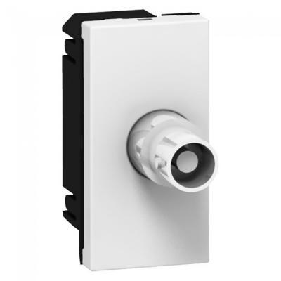 Механизм розетки BNC 75 1 модуль Legrand Mosaic белый