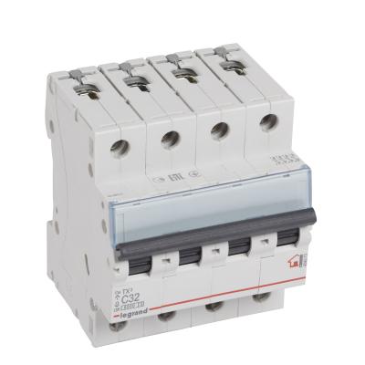 Автоматический выключатель Legrand TX³ 4P 32A тип C 6кА