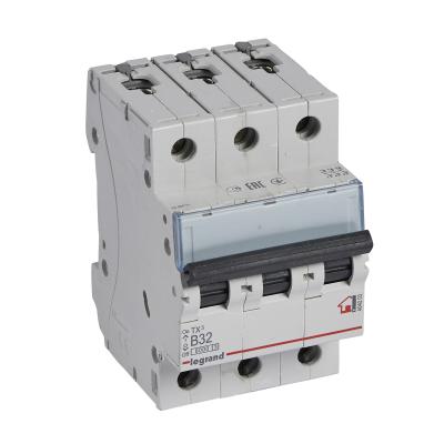 Автоматический выключатель Legrand TX³ 3P 32A тип B 6кА