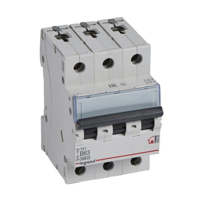 Автоматический выключатель Legrand TX³ 3P 63A тип B 6кА