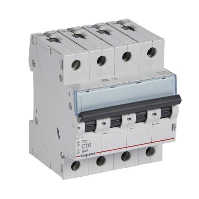 Автоматический выключатель Legrand TX³ 4P 16A тип C 10кА