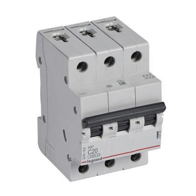 Автоматический выключатель Legrand RX³ 3P 20A тип C 4.5кА