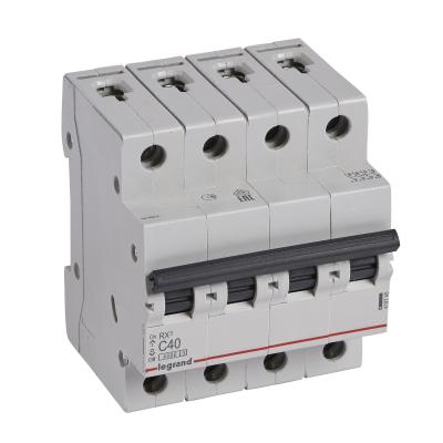 Автоматический выключатель Legrand RX³ 4P 40A тип C 4.5кА