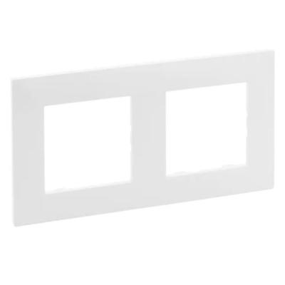 Рамка 2 поста Legrand Niloe Step белый