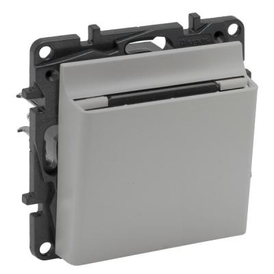 Выключатель карточный для отельных номеров Legrand Niloe Step алюминий