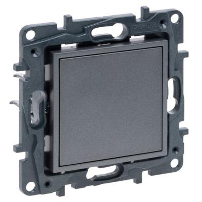 Заглушка Legrand Niloe Step сталь