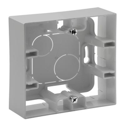 Коробка накладного монтажа 1 пост Legrand Niloe Step алюминий