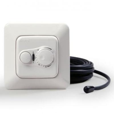 Терморегулятор комбинированный с датчиками пола/воздуха Ensto ECO16FRJ 16A белый