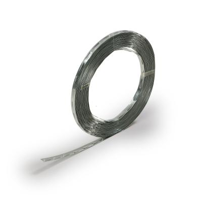 Оцинкованная монтажная лента Ensto 12мм х 20м с шагом 30 мм