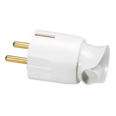 Вилка с заземлением с поворотным механизмом 16 А Legrand Белый