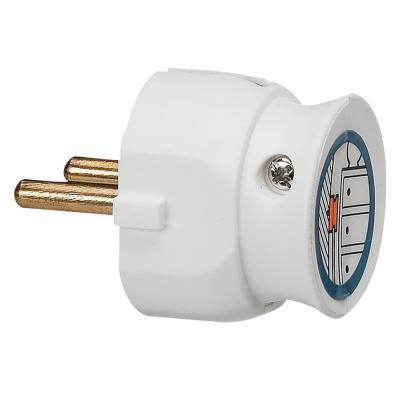 Вилка без заземления ультраплоская 16 А Legrand Белый