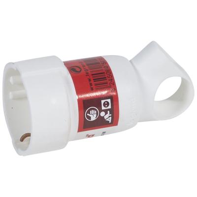 Розетка с заземлением с кольцом 16 А Legrand Белый