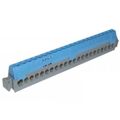Клеммная колодка IP2X 1х6-25+21х1.5-16мм² Legrand синий (нейтраль)