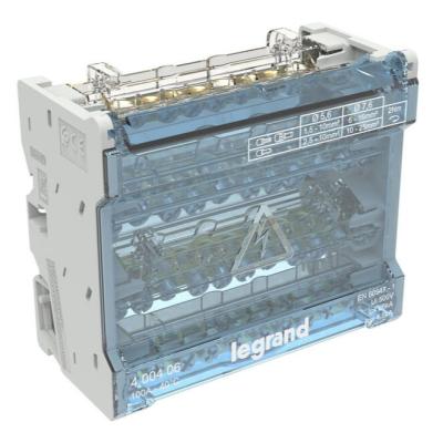 Модульный распределительный блок Legrand 4Р 100А 6 модулей