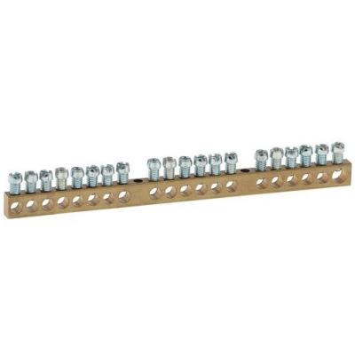 Клеммная колодка неизолированная 1х6-25+19х1.5-16мм² Legrand
