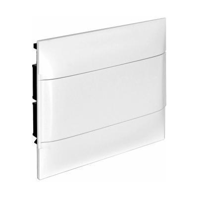 Встраиваемый пластиковый щит 12 модулей Legrand PRACTIBOX S белые двери