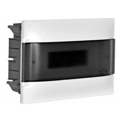 Встраиваемый пластиковый щит 12 модулей Legrand PRACTIBOX S дымчатые двери