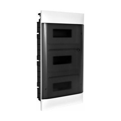 Встраиваемый пластиковый щит 36 модулей Legrand PRACTIBOX S дымчатые двери
