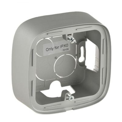 Коробка накладного монтажа 1 пост Legrand Valena Allure алюминий