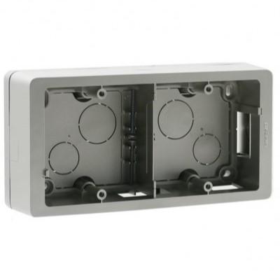Коробка накладного монтажа 2 поста Legrand Celiane титан
