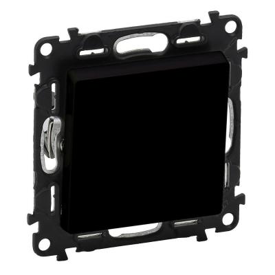 Переключатель промежуточный одноклавишный Legrand Valena Life черный матовый